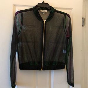 Light see through jacket multi colors real fly